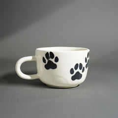 Ceramic Mug with Panda Figurine Inside