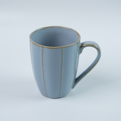 Minimalist Light Blue Ceramic Coffee Mug