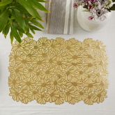 Metallic Gold Large Tablemats | Set of 2,6