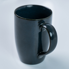 Deep Blue Ceramic Coffee Mug