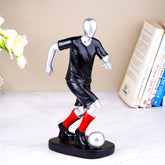 Modern Soccer Player Sculpture