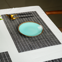 Grey Tableware Placemat Set | Set of 2,4,6