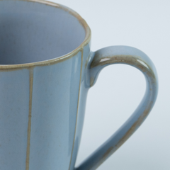 Minimalist Light Blue Ceramic Coffee Mug