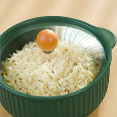 Dark Green Ceramic Casserole