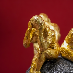 Hear no evil, see no evil, speak no evil Sculpture