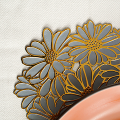 Daisy Anti Slip Mats | Set of 2,6