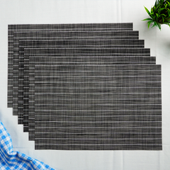 Grey Tableware Placemat Set | Set of 2,4,6