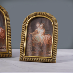 Gold Rope Vintage Frame - Large