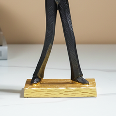 Modern Violinist Abstract Sculpture