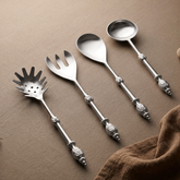 Heritage Collection 4-Piece Stainless Steel Serving Set