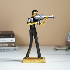 Modern Violinist Abstract Sculpture