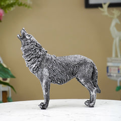 Howling Wolf Figurine