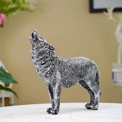 Howling Wolf Figurine