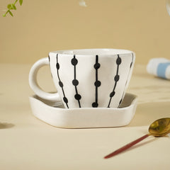 Dot Link Cup and Saucer