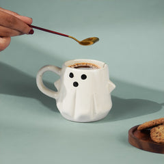 Ceramic Mug with Subtle Black Accents