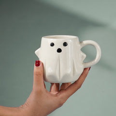 Ceramic Mug with Subtle Black Accents