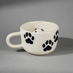 Ceramic Mug with Panda Figurine Inside