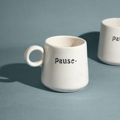 Pause a Little Ceramic Mug