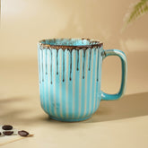 Brown Sugar Glaze Blue Ceramic Mug