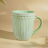 Light Green Handcrafted Ceramic Coffee Mug