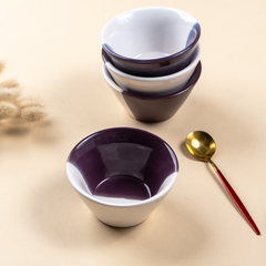 Modern Dual-Color Condiment Bowls