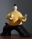 Kung Fu Master Figurine – Double Palm Guard Pose