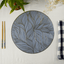 Blue Sleek Table Covering | Set of 2,6 - The Golden Theory