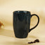 Deep Blue Ceramic Coffee Mug - The Golden Theory