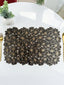 Elegant Black & Gold Table Mat - Set of 2 & 6 - The Golden Theory