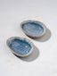Handcrafted Blue Glazed Ceramic Sauce Set - The Golden Theory