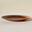 Orange Ceramic Oval Shaped Platter - The Golden Theory