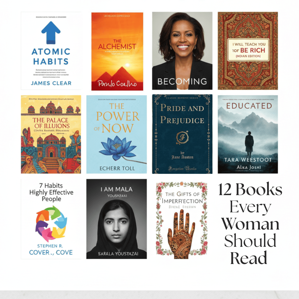 12 Books Every Woman Should Read Before Turning 30 - The Golden Theory