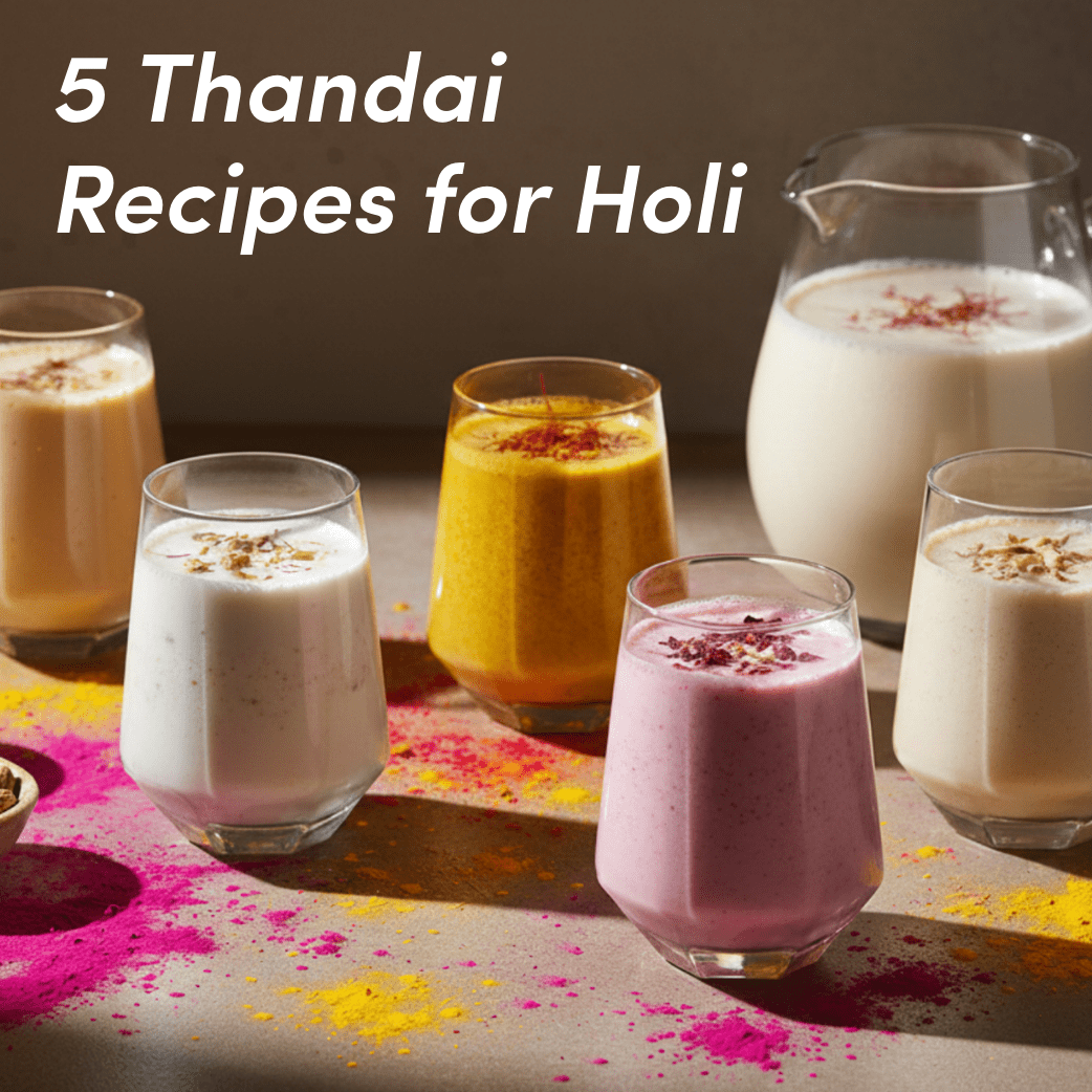 5 Authentic Thandai Recipes for Holi Everyone Will Love - The Golden Theory