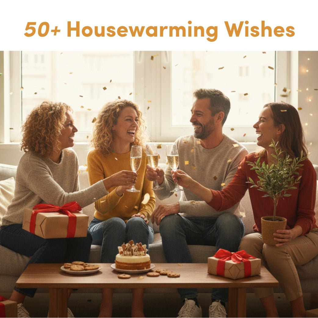 50+ Housewarming Wishes & Instagram Captions to Celebrate a New Home - The Golden Theory