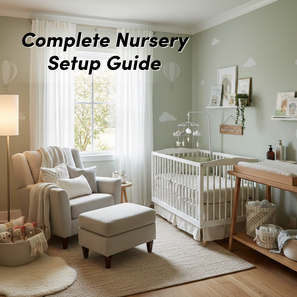 How to Style a Newborn Bedroom: A Complete Nursery Setup Guide
