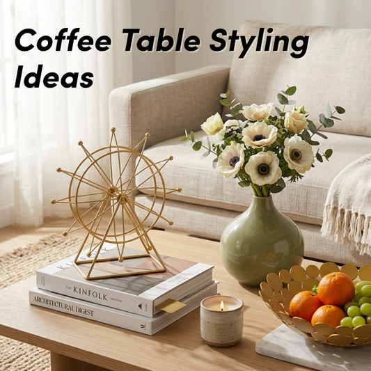Coffee Table Decor Ideas: 15 Ways to Style Your Coffee Table