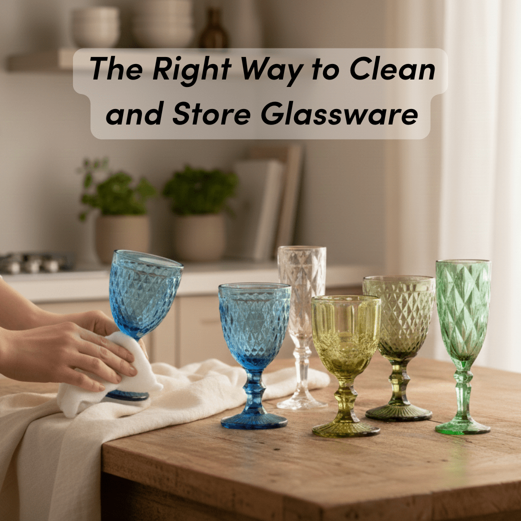 How to Clean and Store Glassware the Right Way (So It Always Looks New) - The Golden Theory
