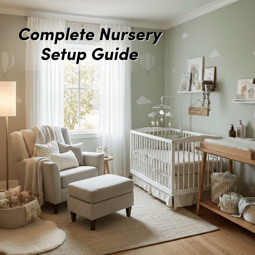 How to Style a Newborn Bedroom: A Complete Nursery Setup Guide - The Golden Theory