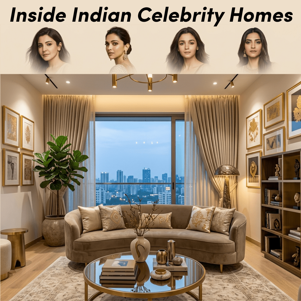 Inside Indian Celebrity Home Interiors: Decor Secrets Worth Stealing - The Golden Theory