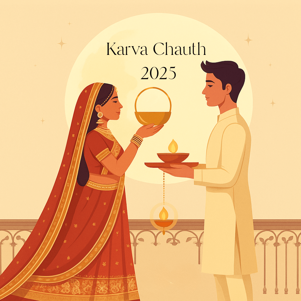 Karwa Chauth 2025: Complete Guide to Sargi & Pooja Thali Essentials - The Golden Theory