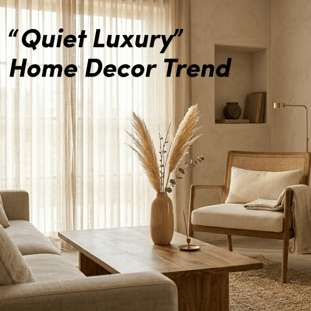 Quiet Luxury Home Decor in India: The Trend Redefining Modern Living - The Golden Theory