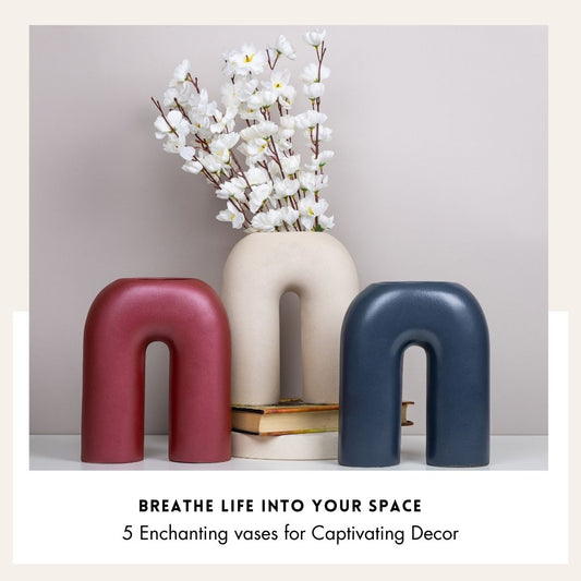 Breathe Life into Your Space: 5 Enchanting Vases for Captivating Décor