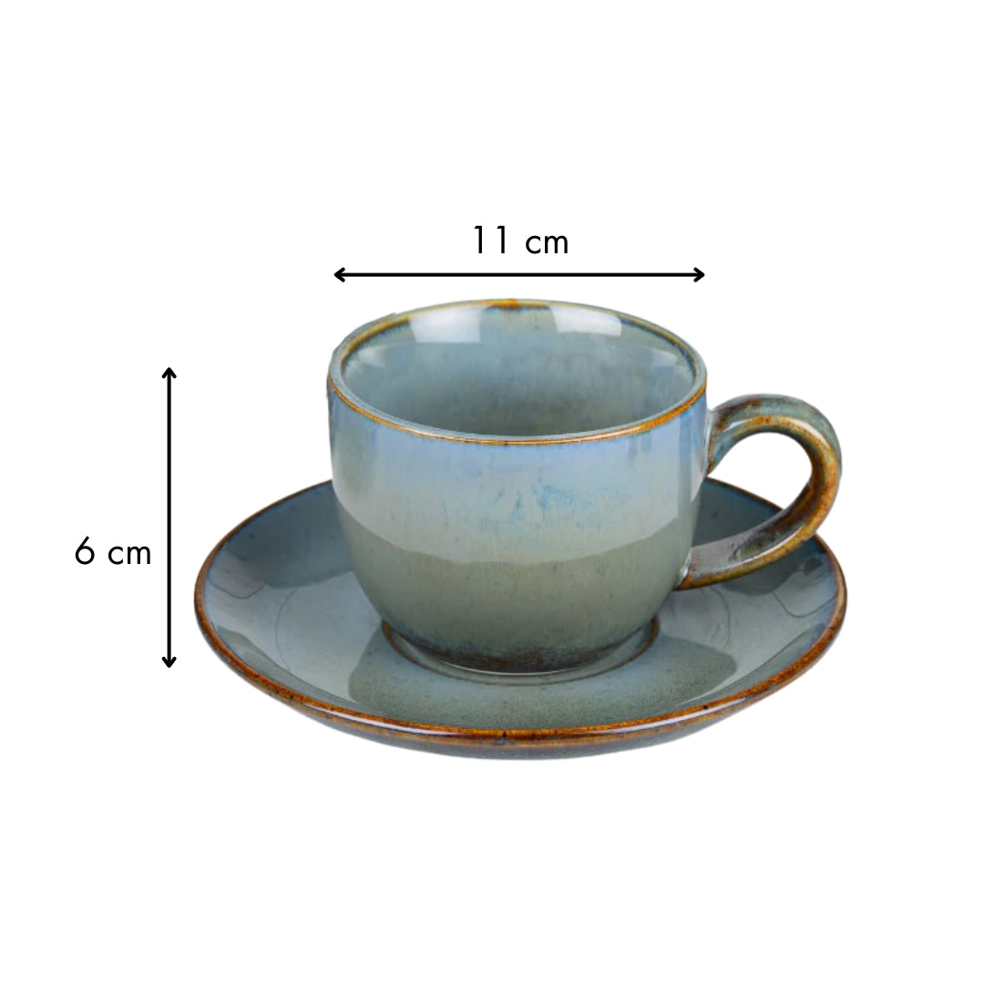 Best Seller Grey Color Cup and Saucer