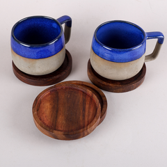 Burnt Blue Ceramic Mug