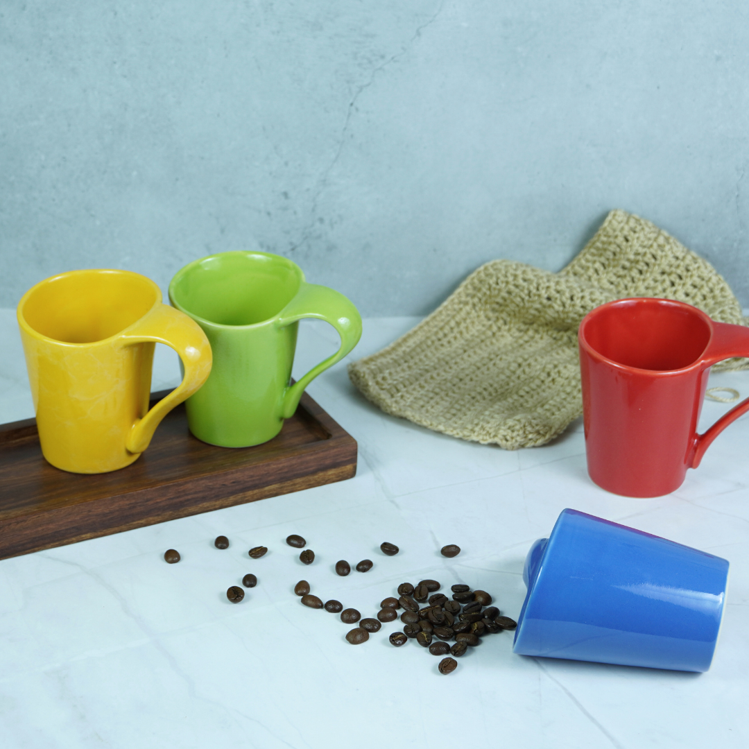 Goldfinch Yellow Tea Mug