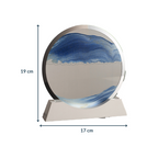 Quicksand Painting with LED base | Blue
