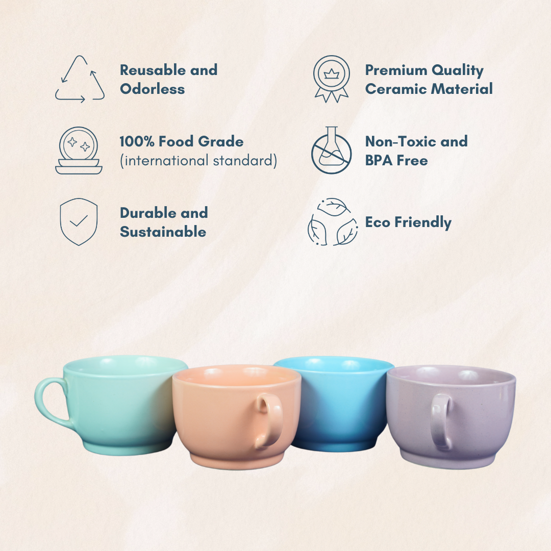 Pastel Blue Tea Cup