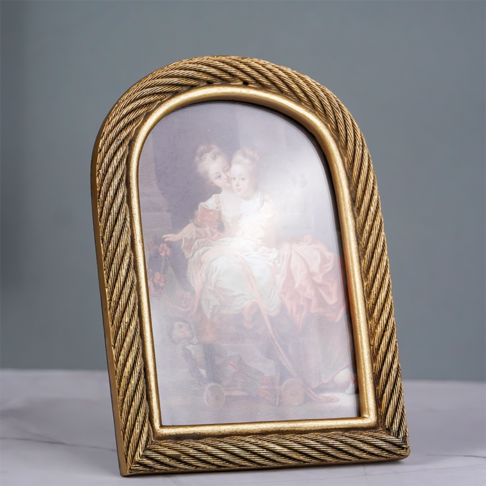 Gold Rope Vintage Frame  - Small