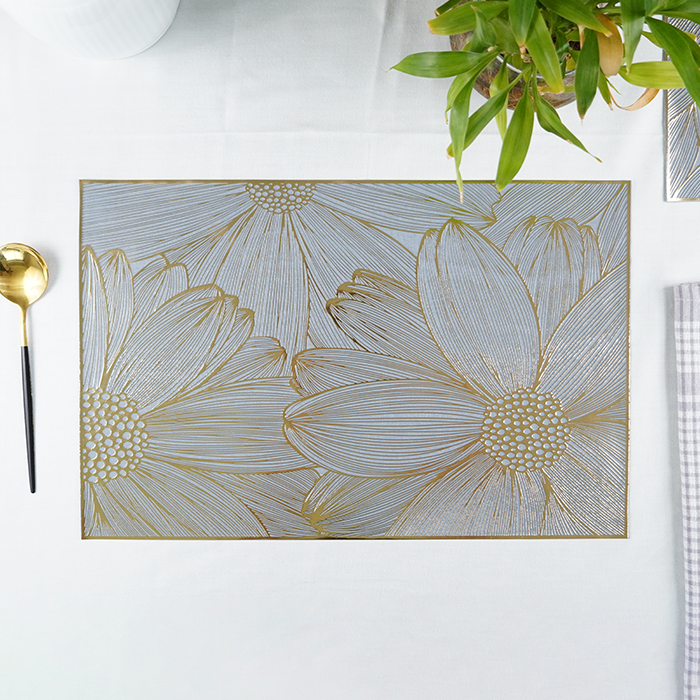 Bloom Wipeable Table Mats