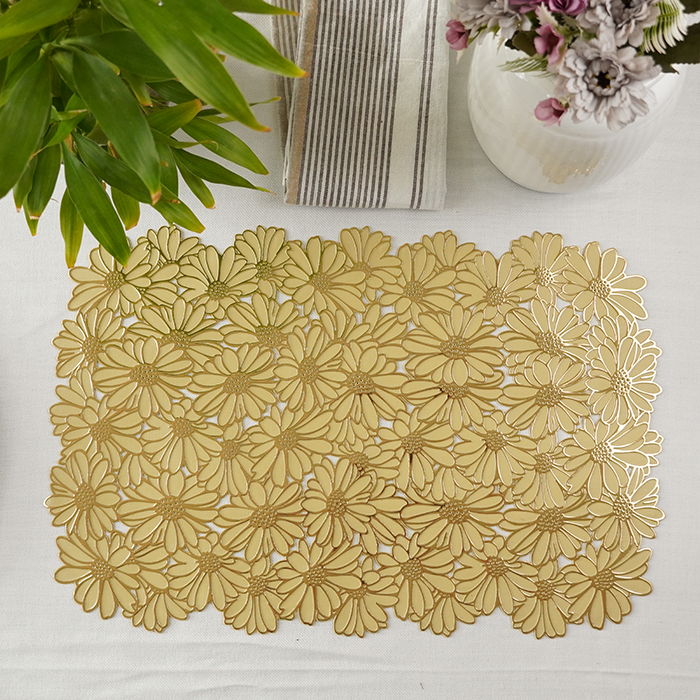 Metallic Gold Large Tablemats